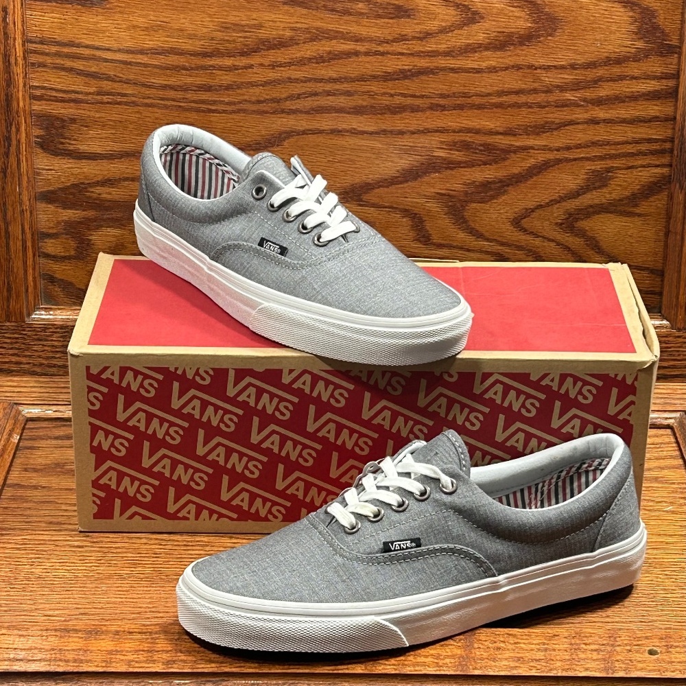 Vans Era Suiting Strips True White Shoes‎